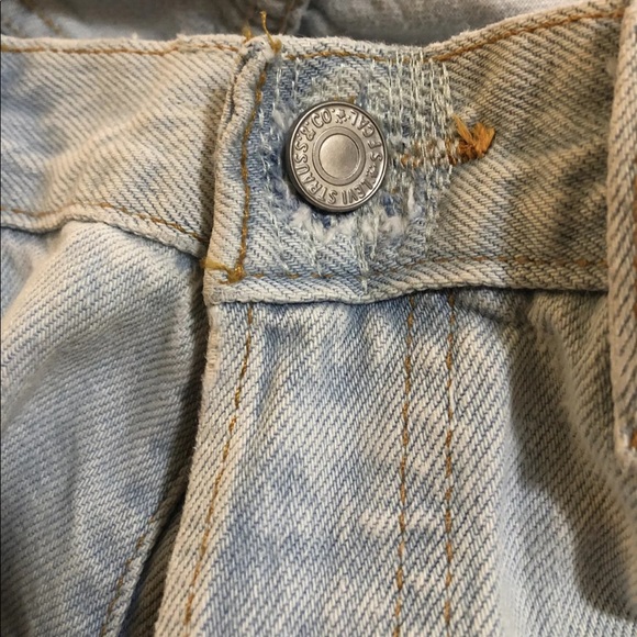 Levi's Authorized Vintage 501 XX Made In USA Mens Blue Jeans Pants Size 36x34 - Picture 8 of 16